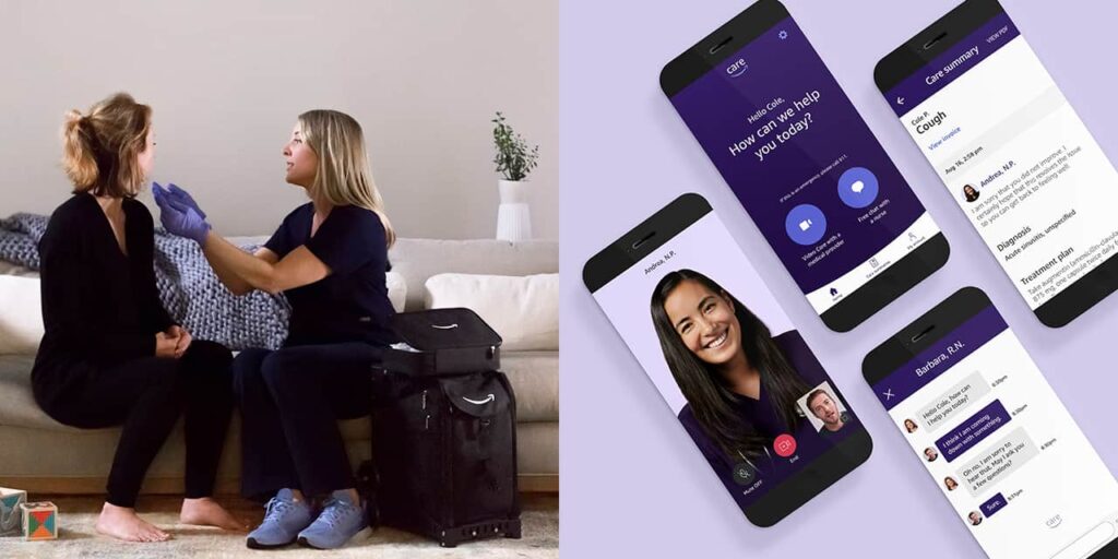 Amazon Care: app di assistenza sanitaria a distanza per i dipendenti